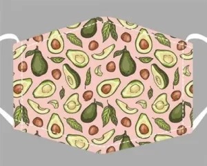Face Mask - Avocados
