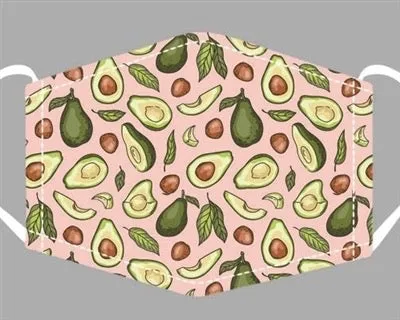 Face Mask - Avocados
