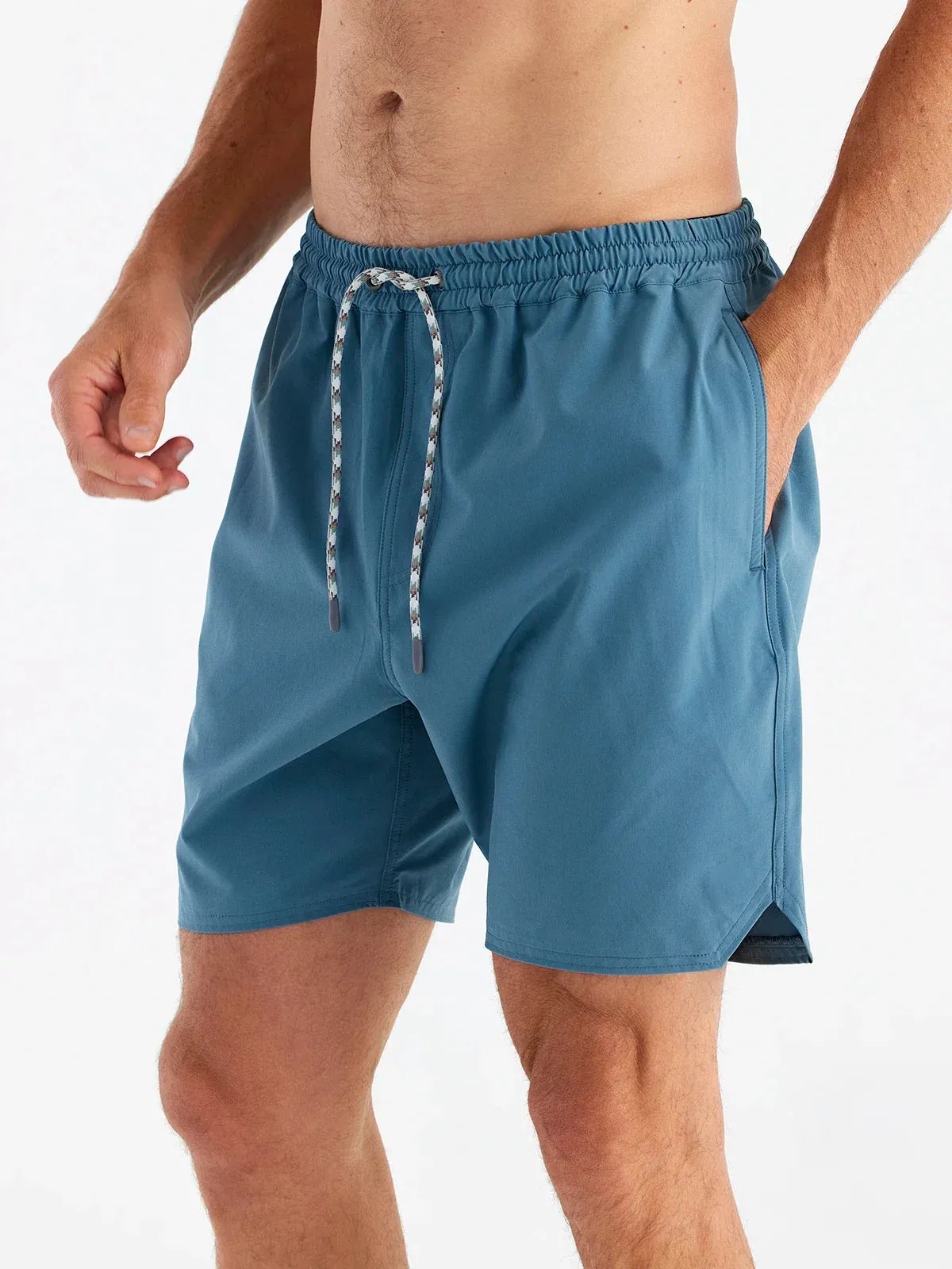 Free Fly Men's Andros Trunk in Pacific Blue