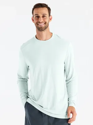 Free Fly Men's Bamboo Lightweight Long Sleeve in Glacier