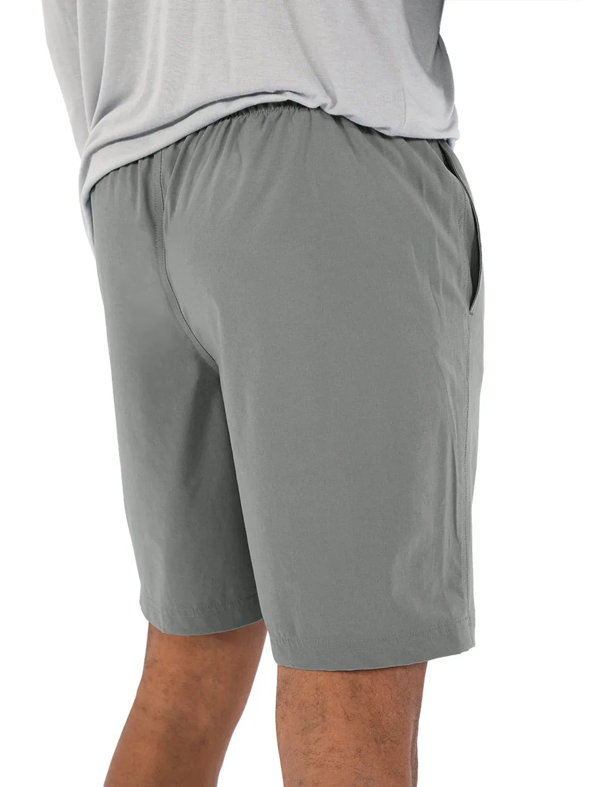 Free Fly Men's Breeze Short – 8" in Storm Cloud