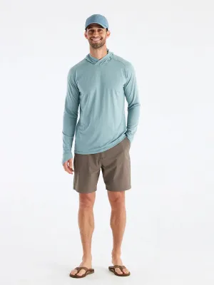 Free Fly Men's Elevate Hoodie in Shale Green