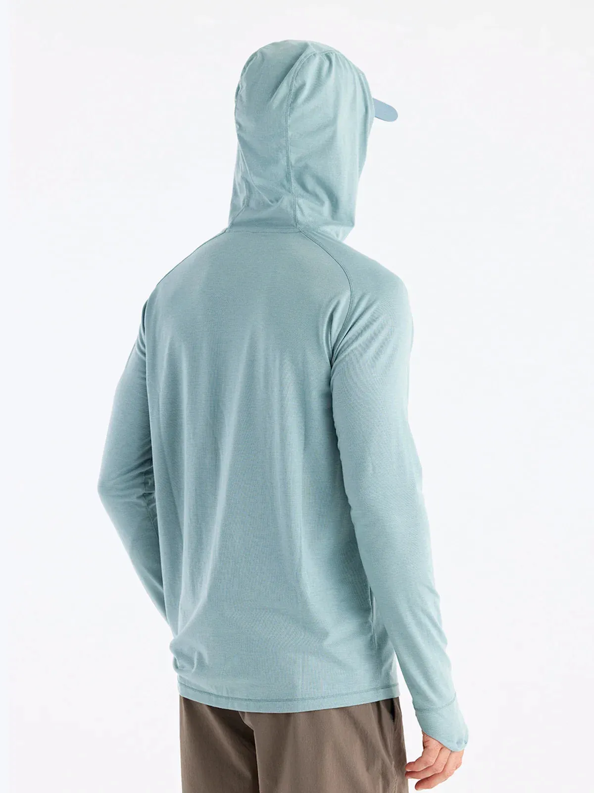 Free Fly Men's Elevate Hoodie in Shale Green