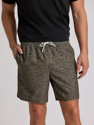 Free Fly Men's Reverb Short in Drifter Print Fatigue