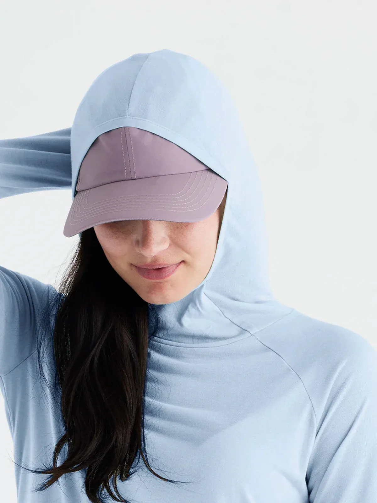 Free Fly Women's Bamboo Lightweight Hoodie II in Clear Sky