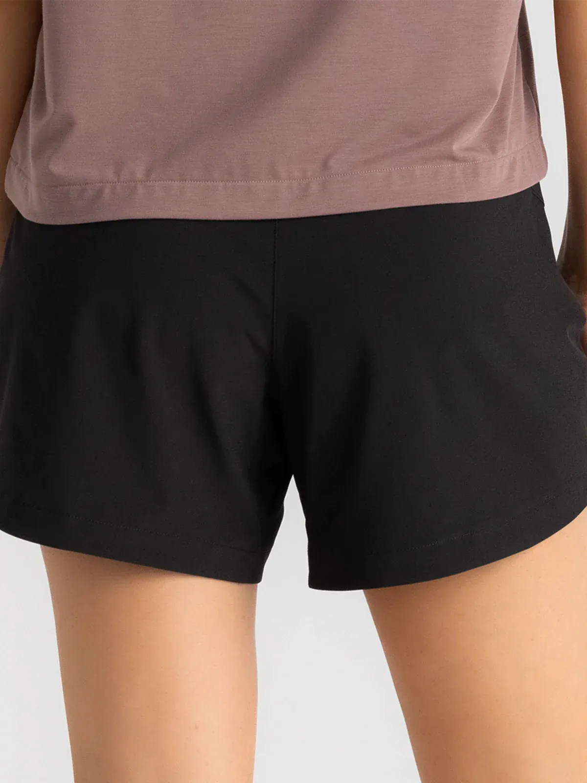 Free Fly Women's Bamboo-Lined Active Breeze Short – 5" in Black