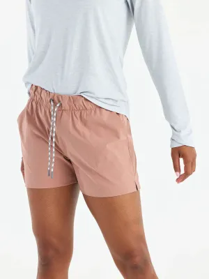 Free Fly Women's Latitude Short in Light Sangria