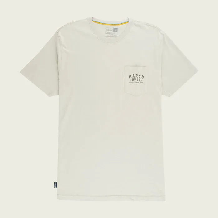 Marsh Alton Camo Tee in Stone