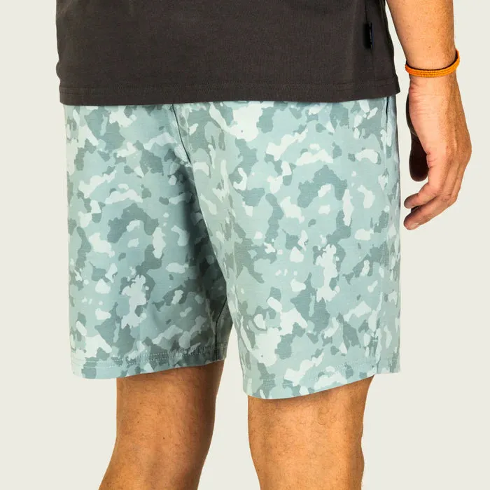 Marsh Fulton 8" Volley Shorts in Trellis Foxhole Camo