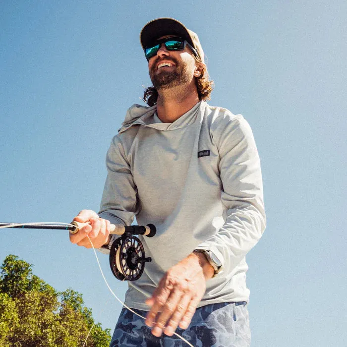 Marsh High Noon Hoodie in Smoke Heather