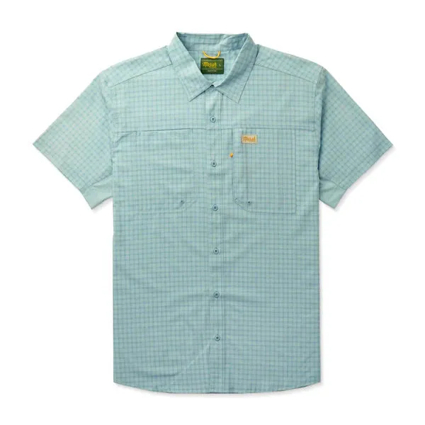 Marsh Lenwood Hagood Tech Short Sleeve Shirt in Cloud