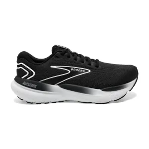 Men's Brooks Running Glycerin 21 Road Running Shoe in Black/Grey/White