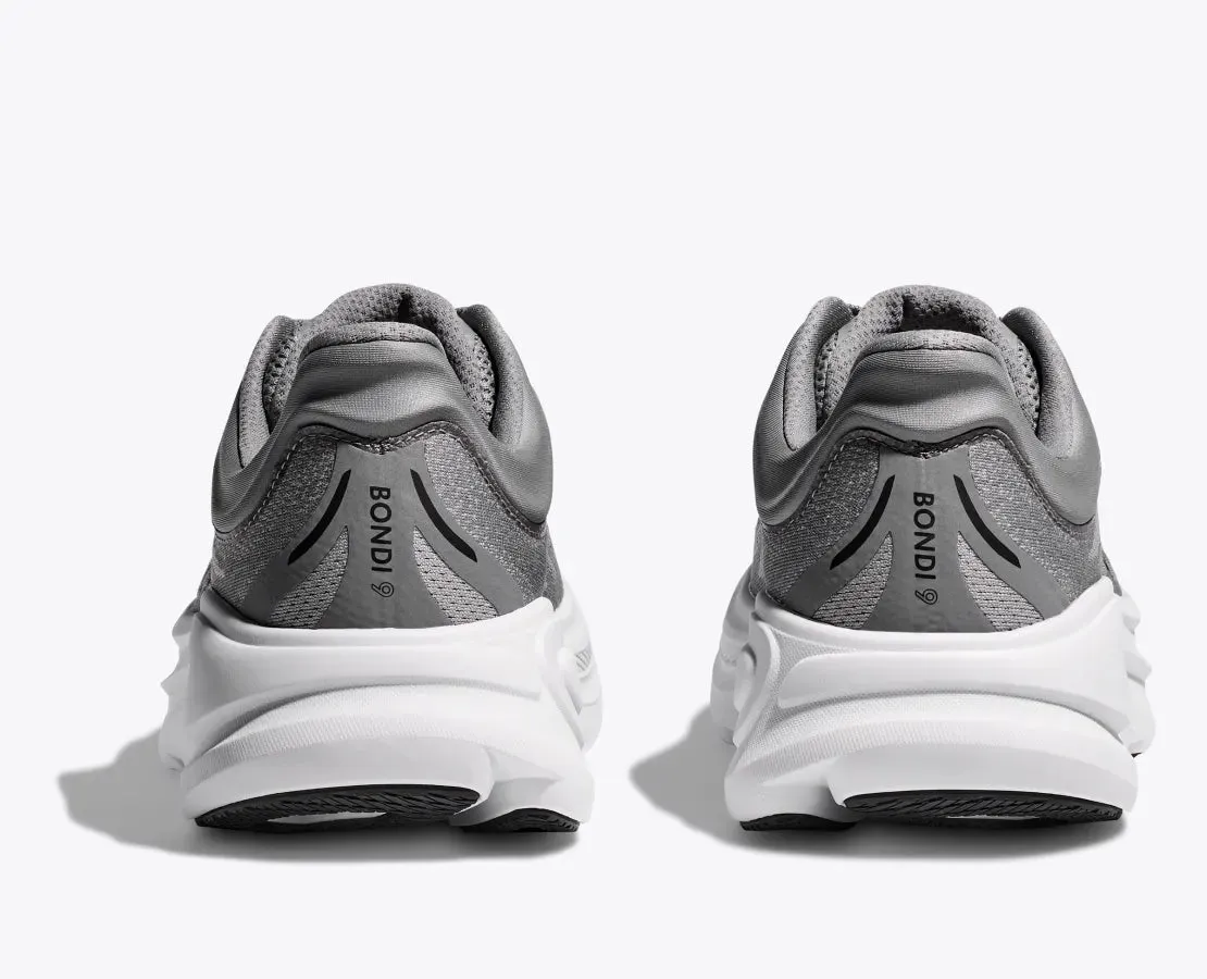 Men's HOKA Bondi 9 Running Shoe in Galactic Grey | Stellar Grey