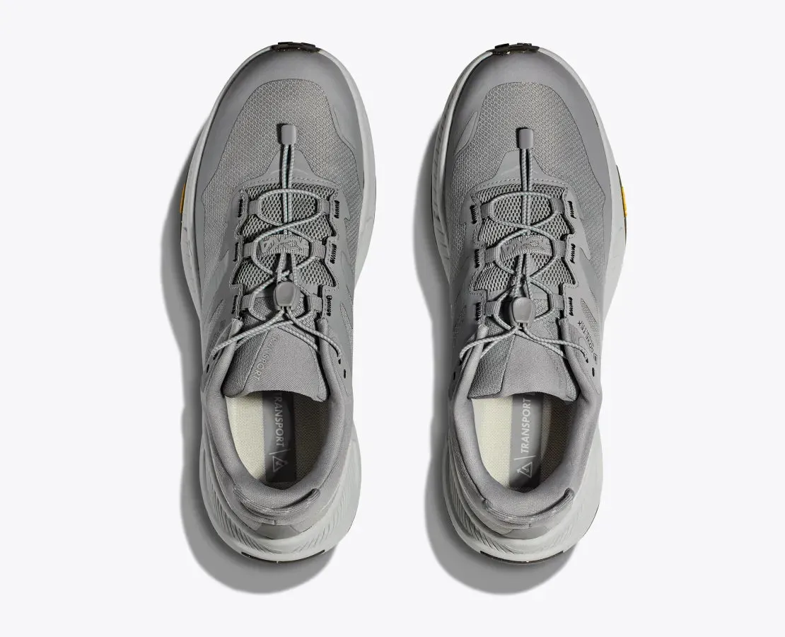 Men's HOKA Transport GTX Everyday Shoe in Galactic Grey | Stardust