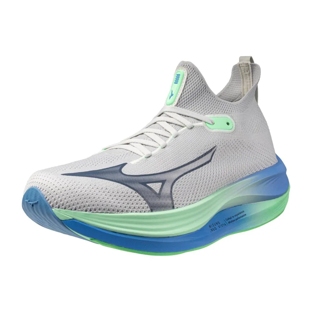Men's Mizuno Neo Vista Running Shoe in Nimbus Cloud Vintage Indigo
