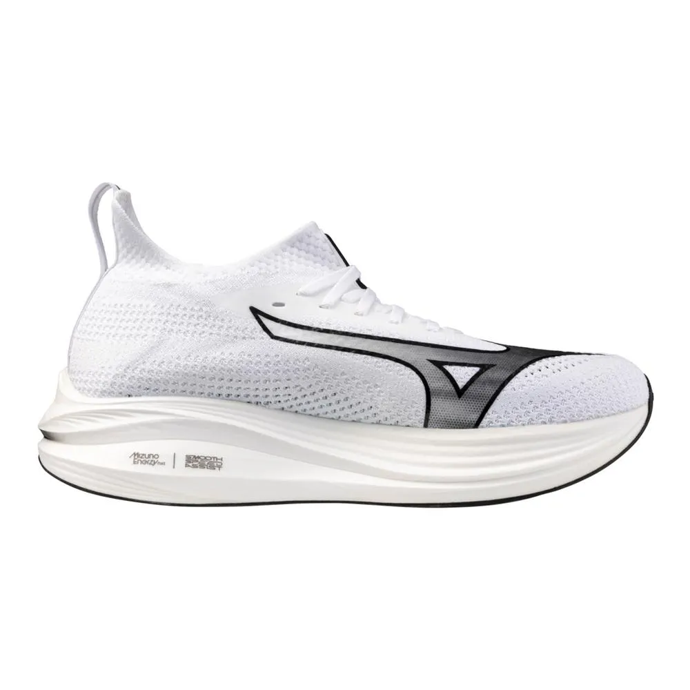 Men's Mizuno Neo Zen Running Shoe in White Black