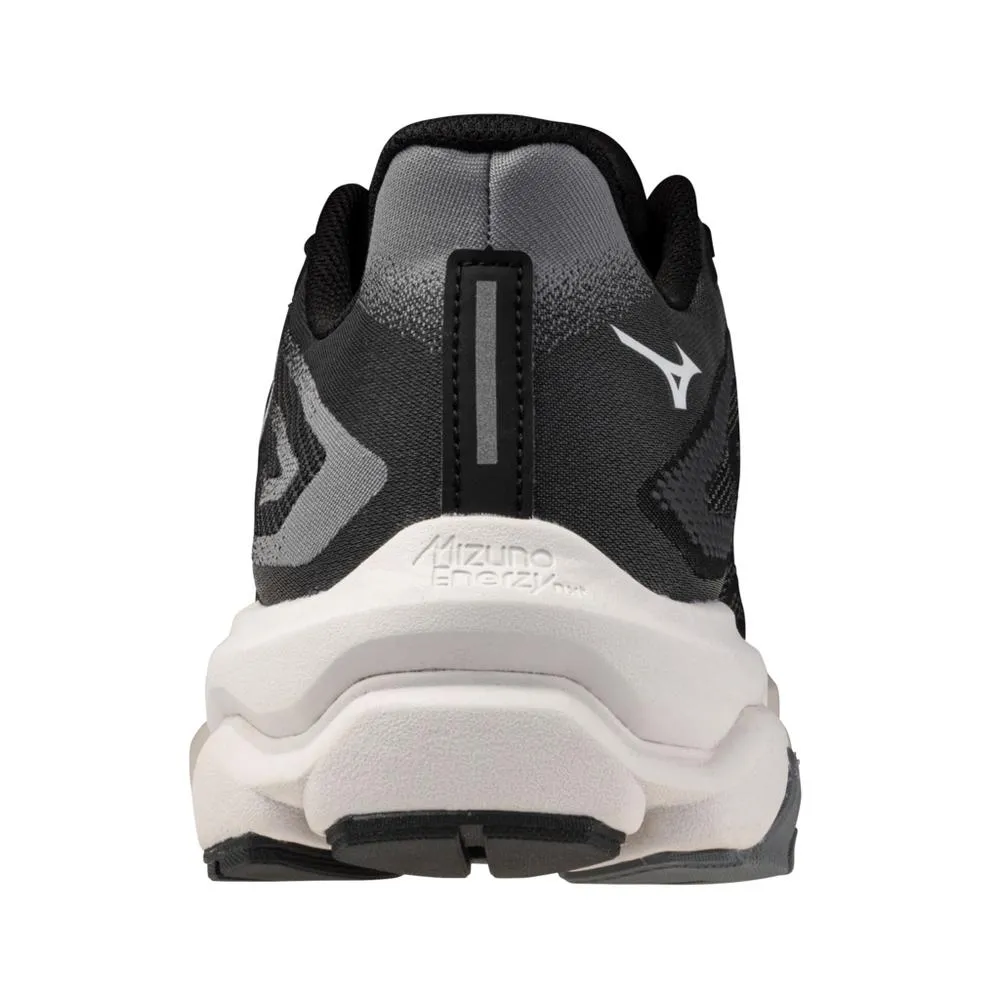 Men's Mizuno Wave Horizon 8 Running Shoe in Black White