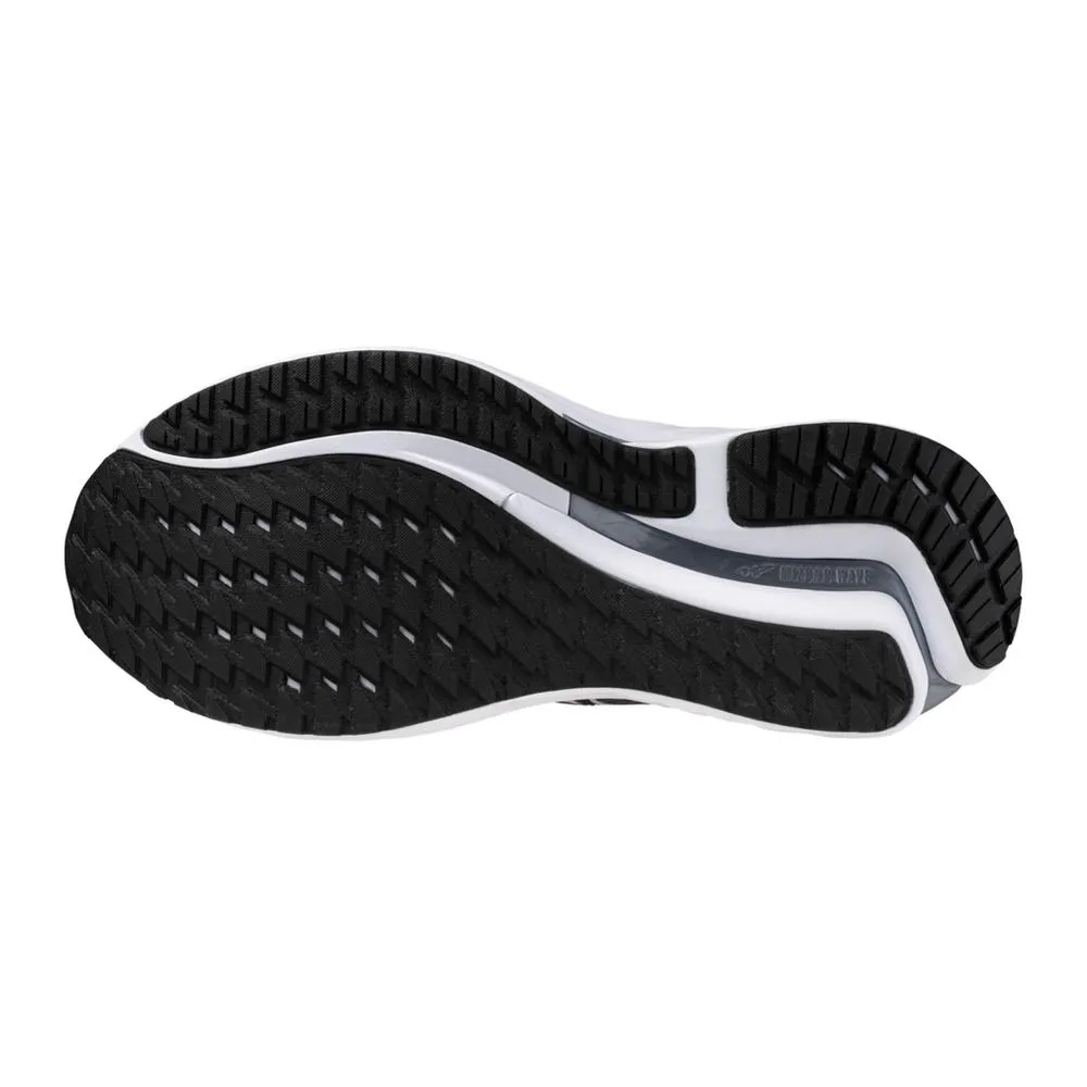 Men's Mizuno Wave Inspire 21 Running Shoe in Black Silver