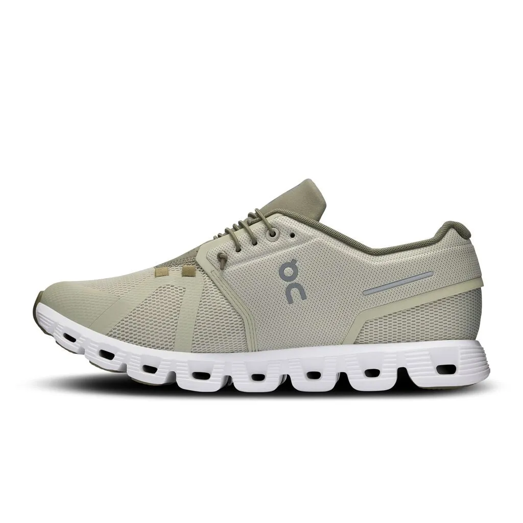 Men's On Cloud 5 Running Shoe in Chalk | Grove