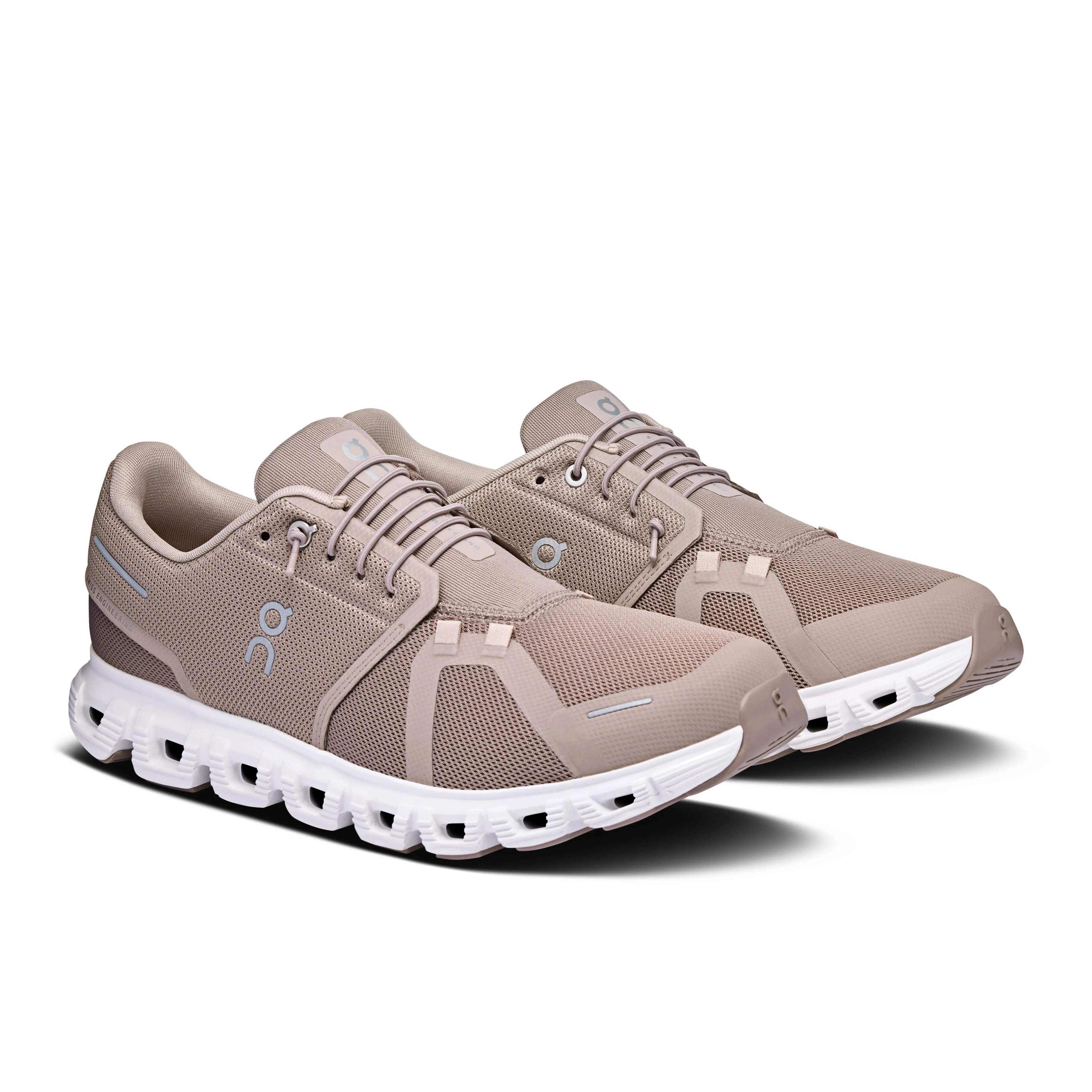 Men's On Cloud 6 Running Shoe in Fog | White