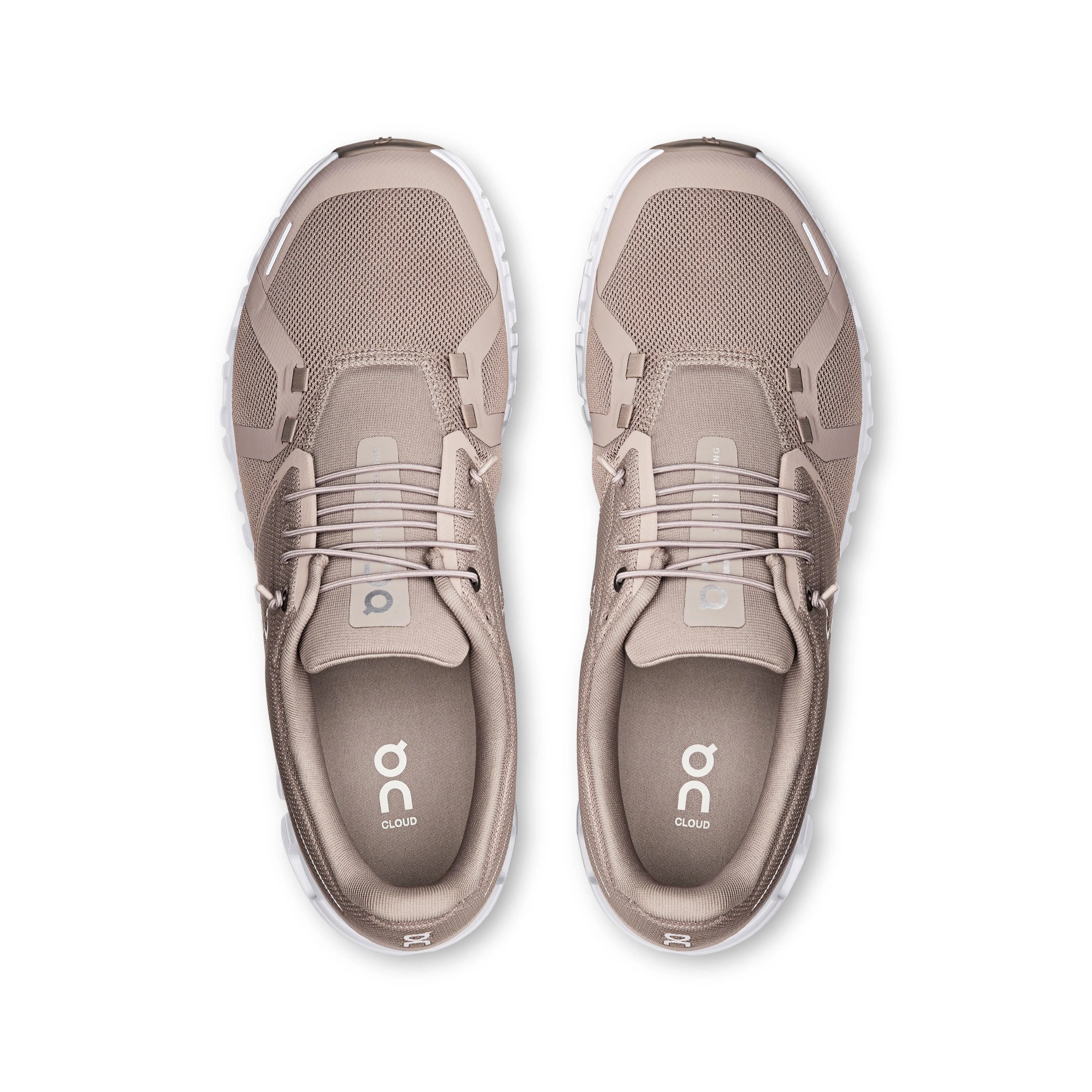 Men's On Cloud 6 Running Shoe in Fog | White