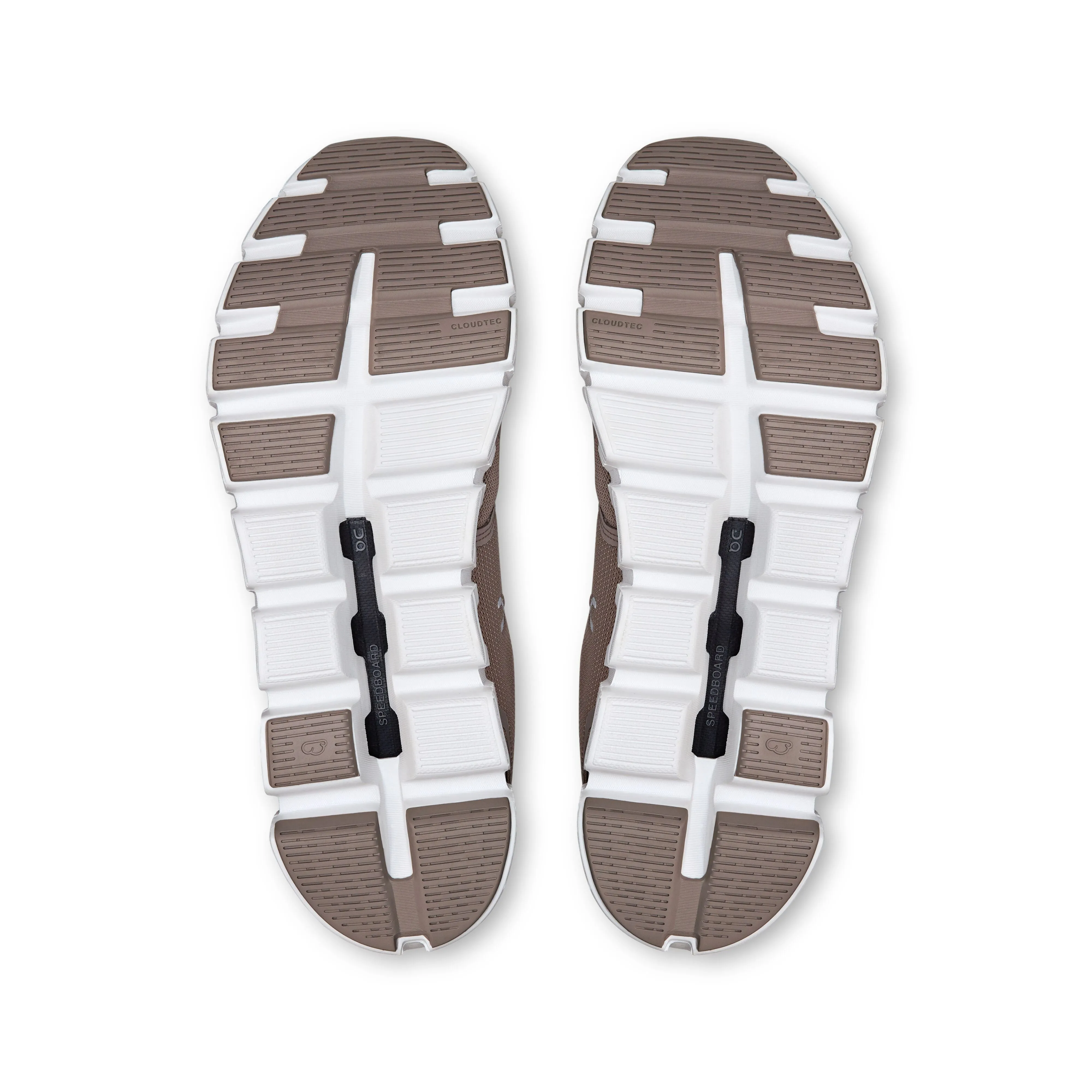 Men's On Cloud 6 Running Shoe in Fog | White