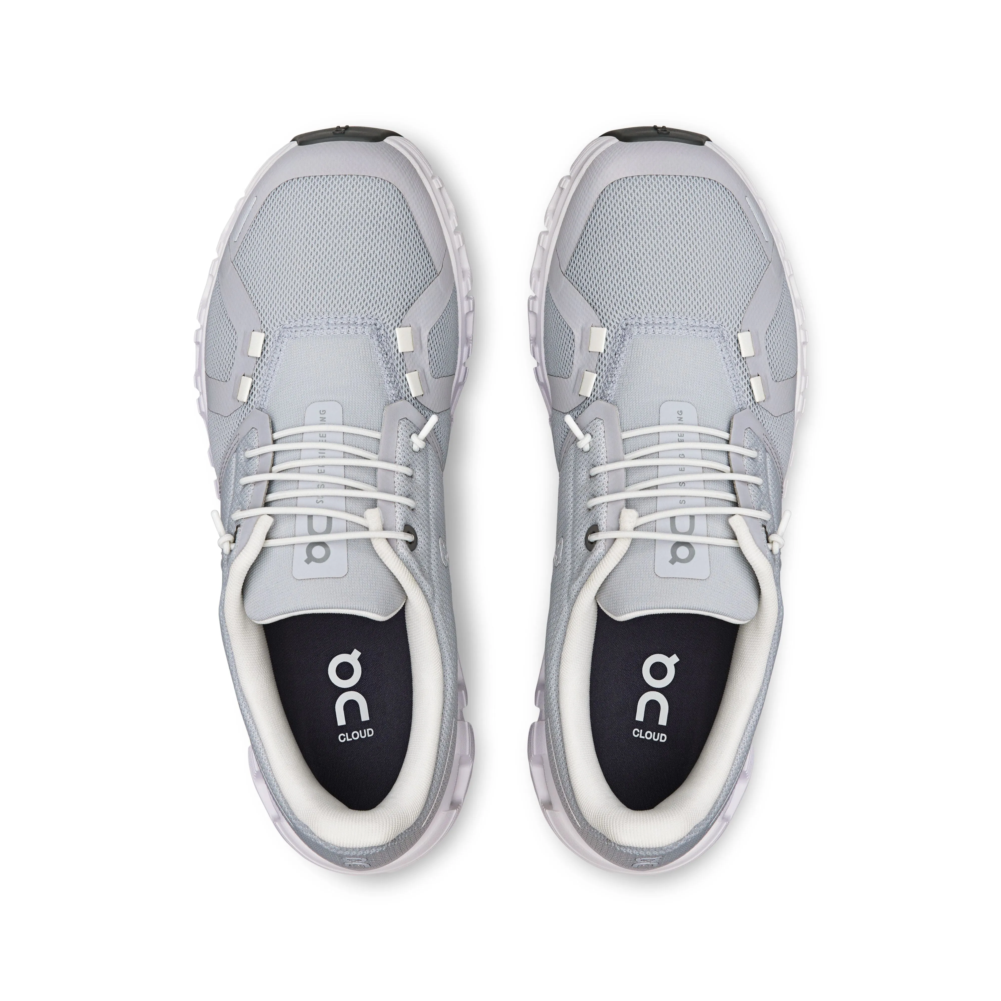 Men's On Cloud 6 Running Shoe in Glacier | White