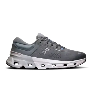 Men's On Cloudflyer 5 Running Shoe in Stone | Glacier