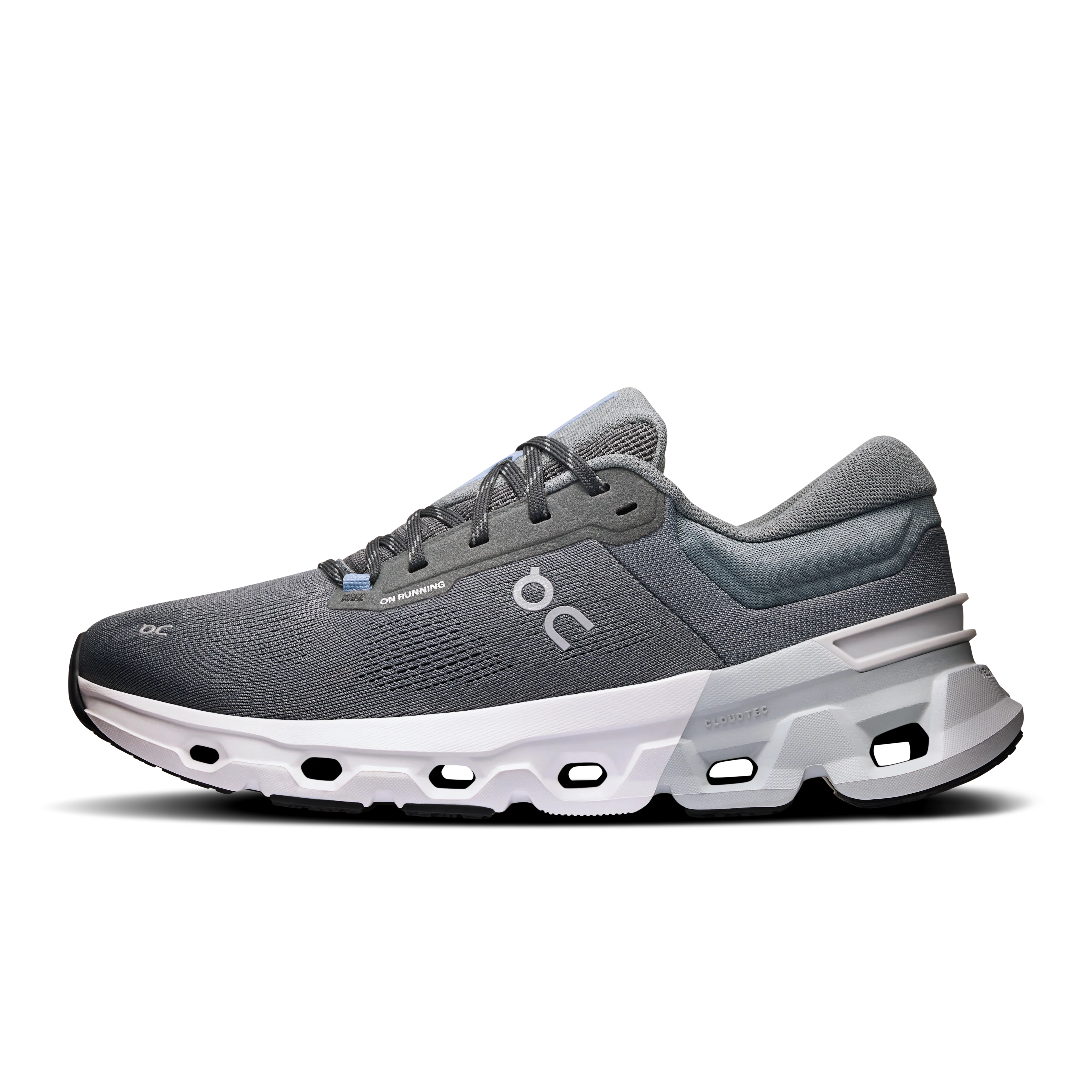 Men's On Cloudflyer 5 Running Shoe in Stone | Glacier