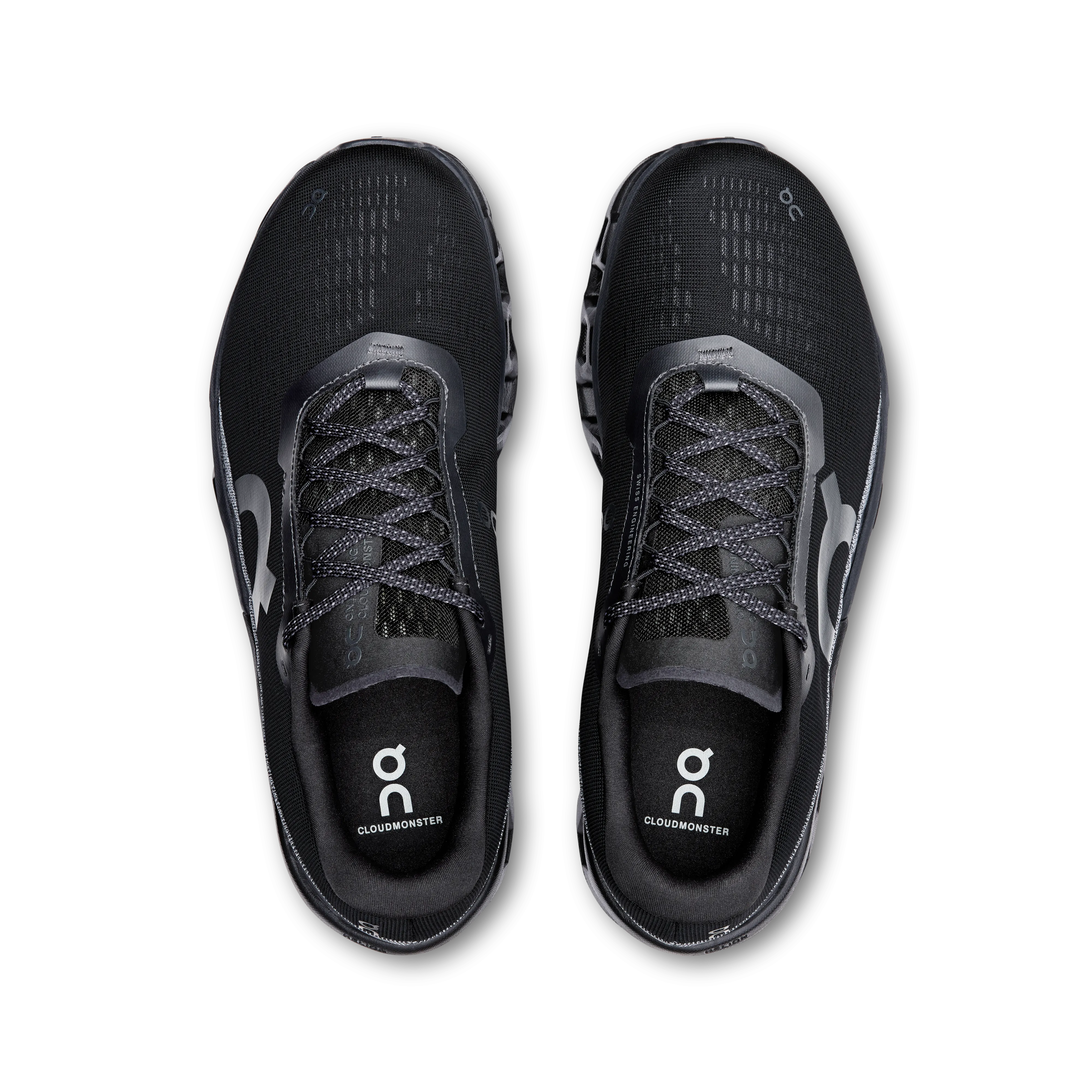 Men's On Cloudmonster 2 Running Shoe in Black | Black