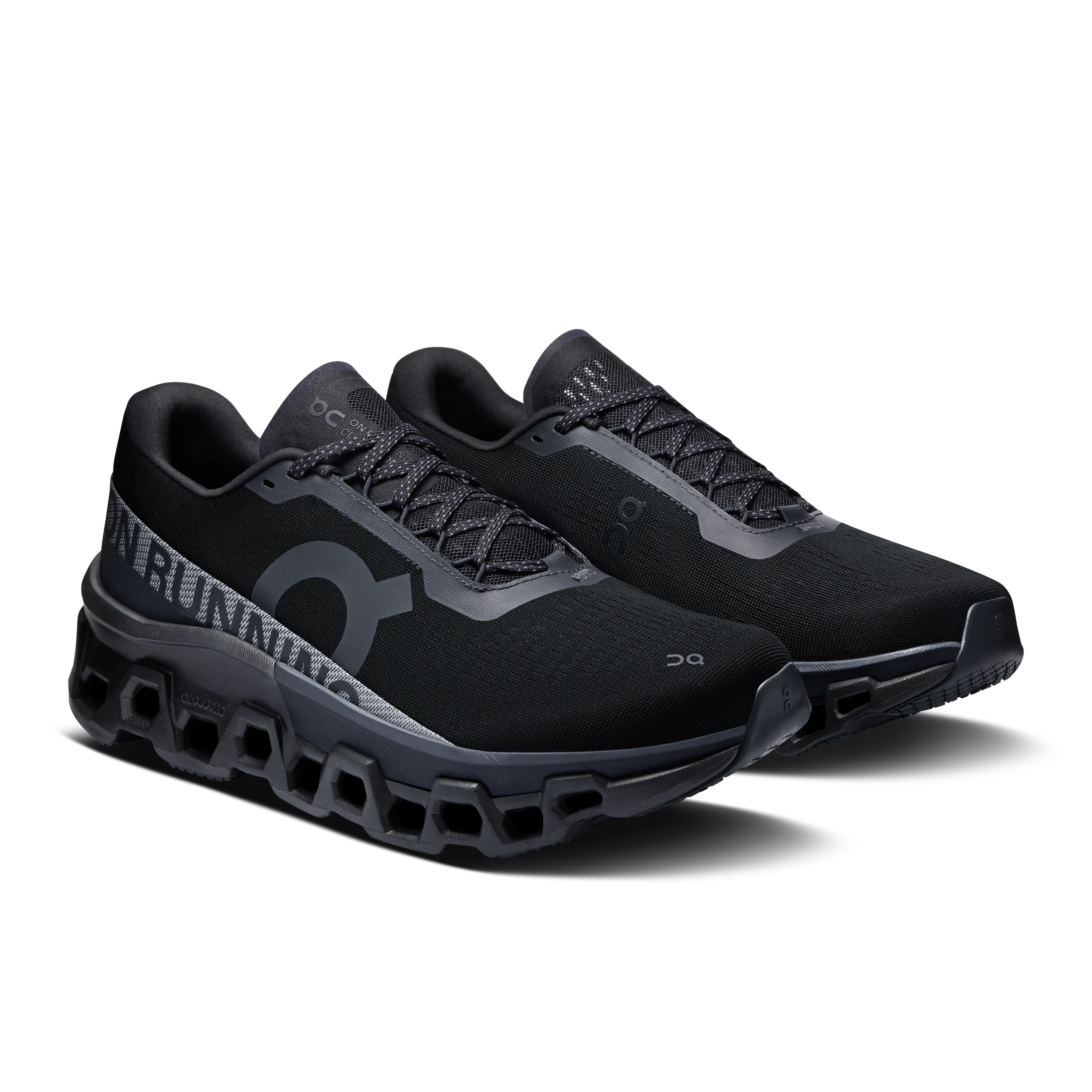 Men's On Cloudmonster 2 Running Shoe in Black | Black
