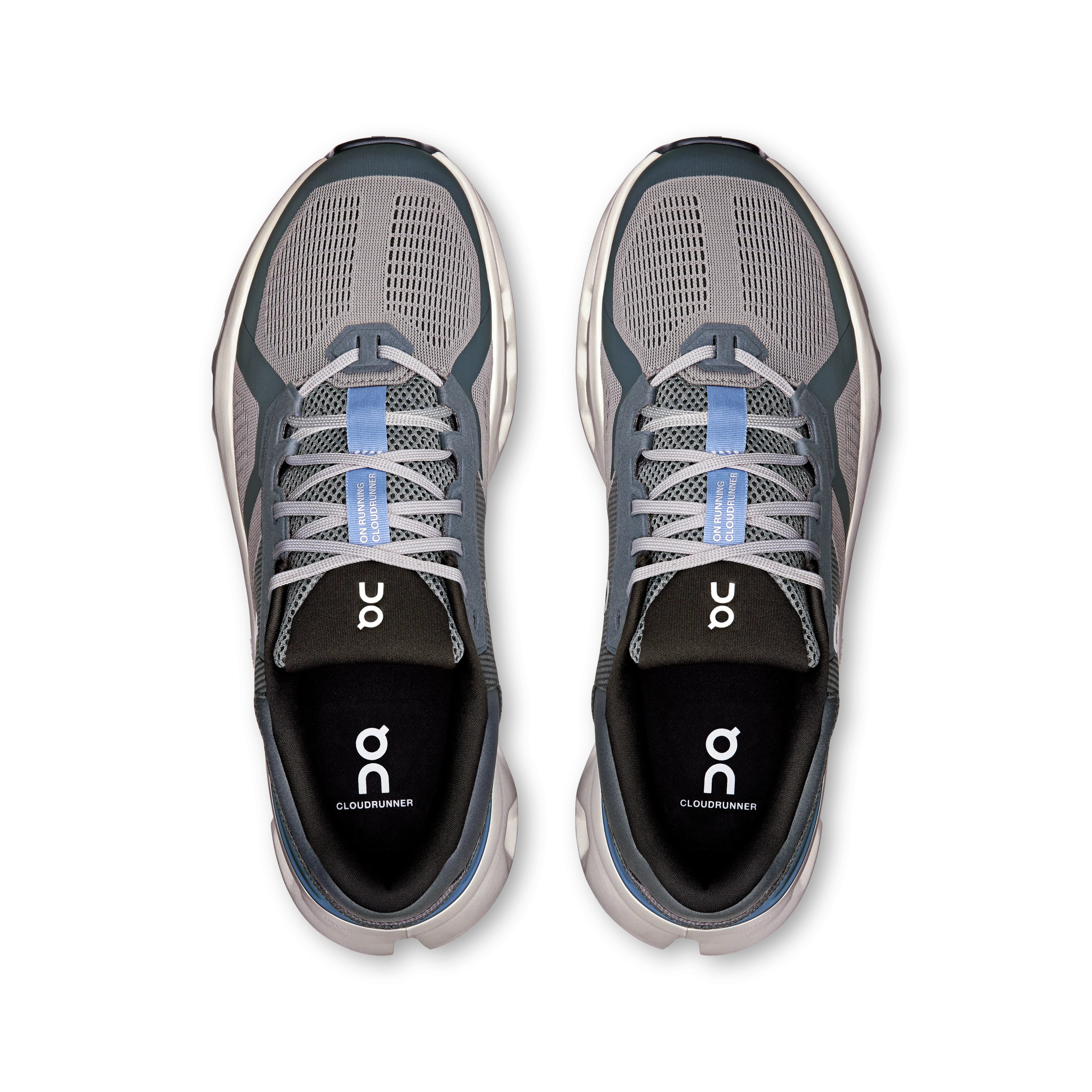 Men's On Cloudrunner 2 Running Shoe in Alloy | Chambray