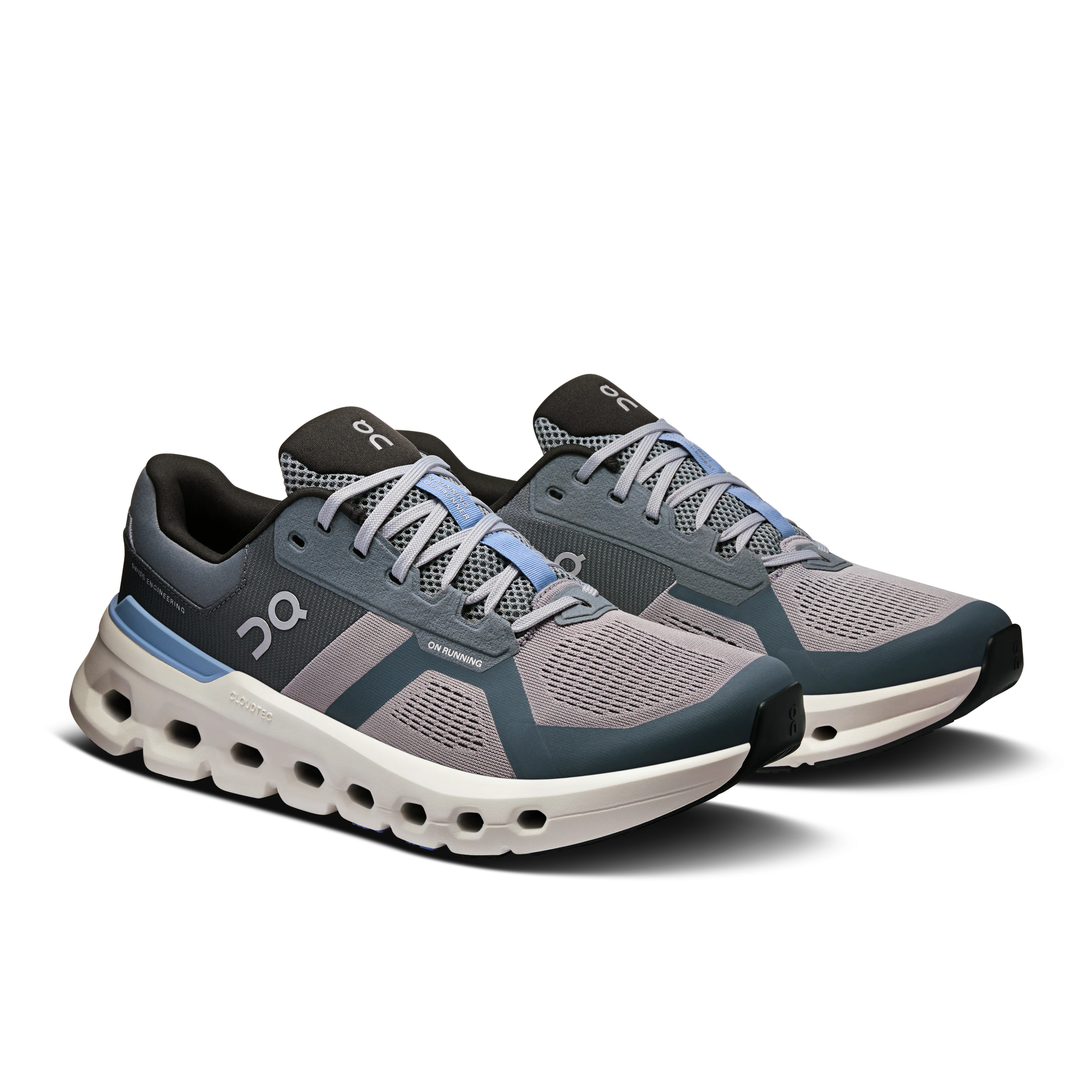 Men's On Cloudrunner 2 Running Shoe in Alloy | Chambray