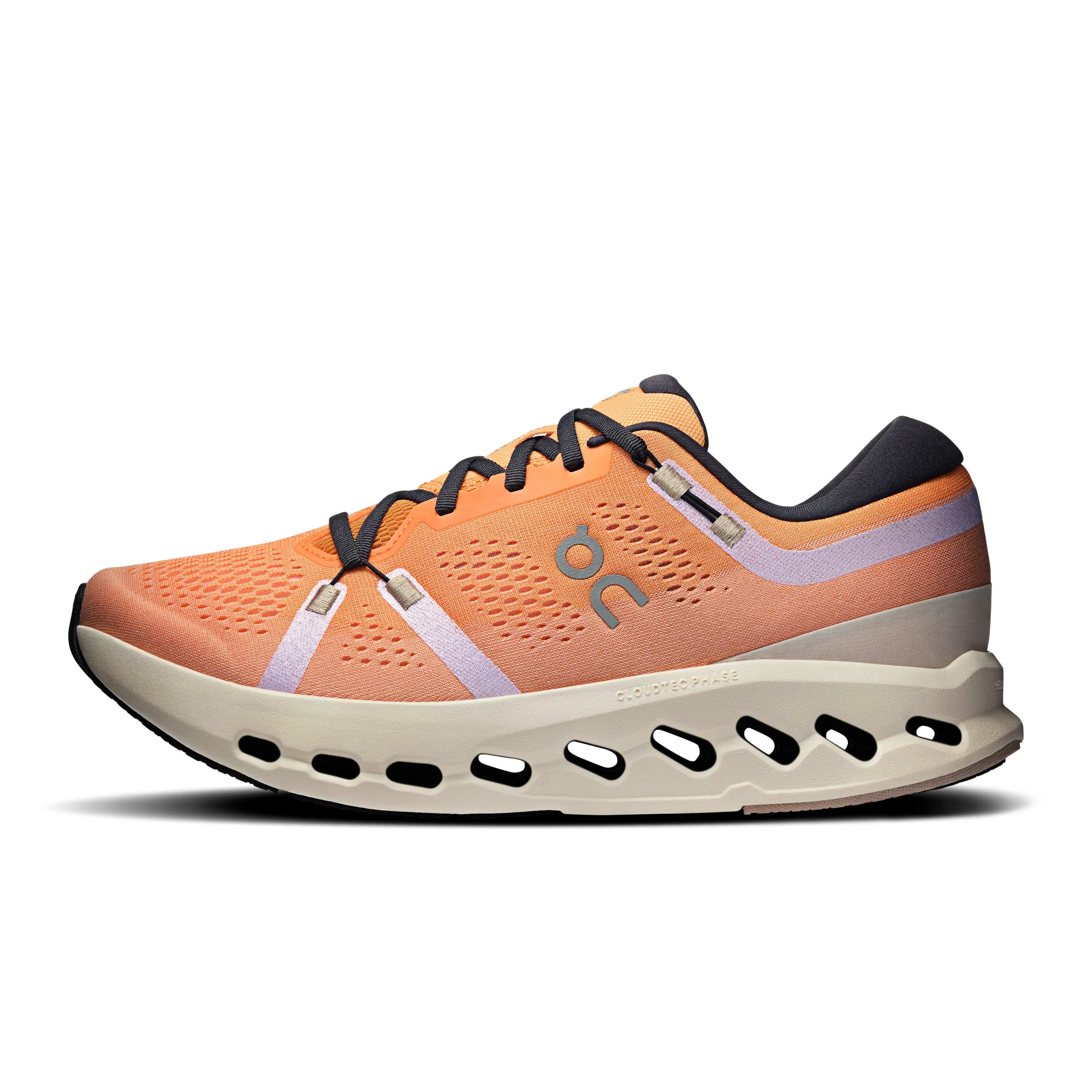 Men's On Cloudsurfer 2 Running Shoe in Tangerine | Ivory