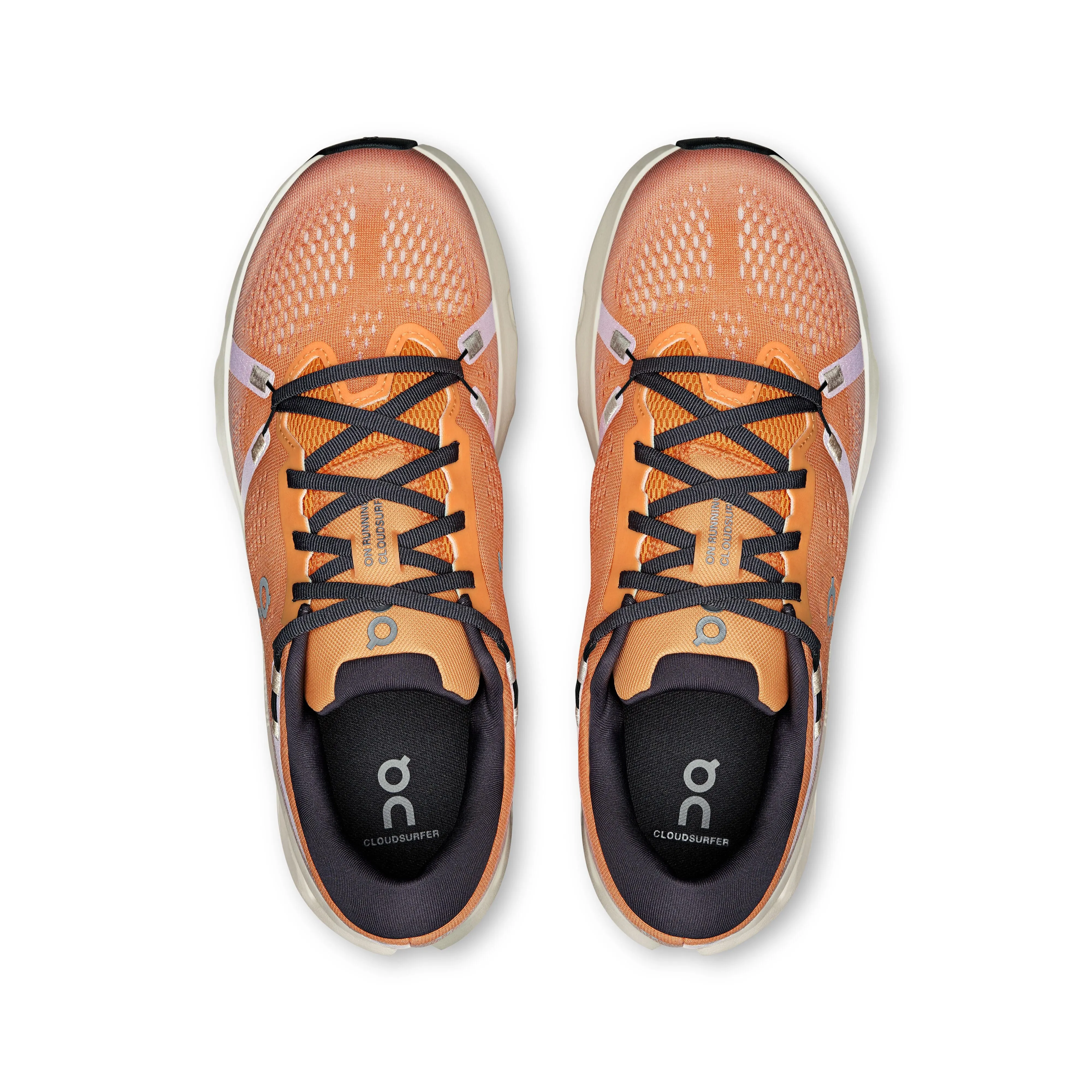 Men's On Cloudsurfer 2 Running Shoe in Tangerine | Ivory
