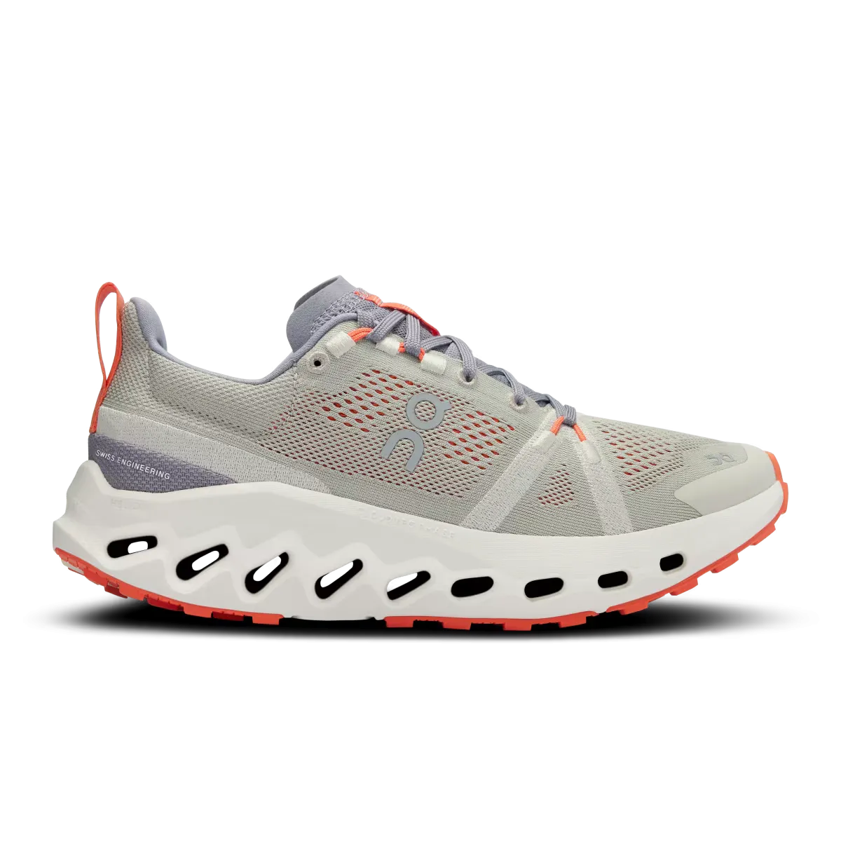 Men's On Cloudsurfer Trail Running Shoe in Fossil | Ivory