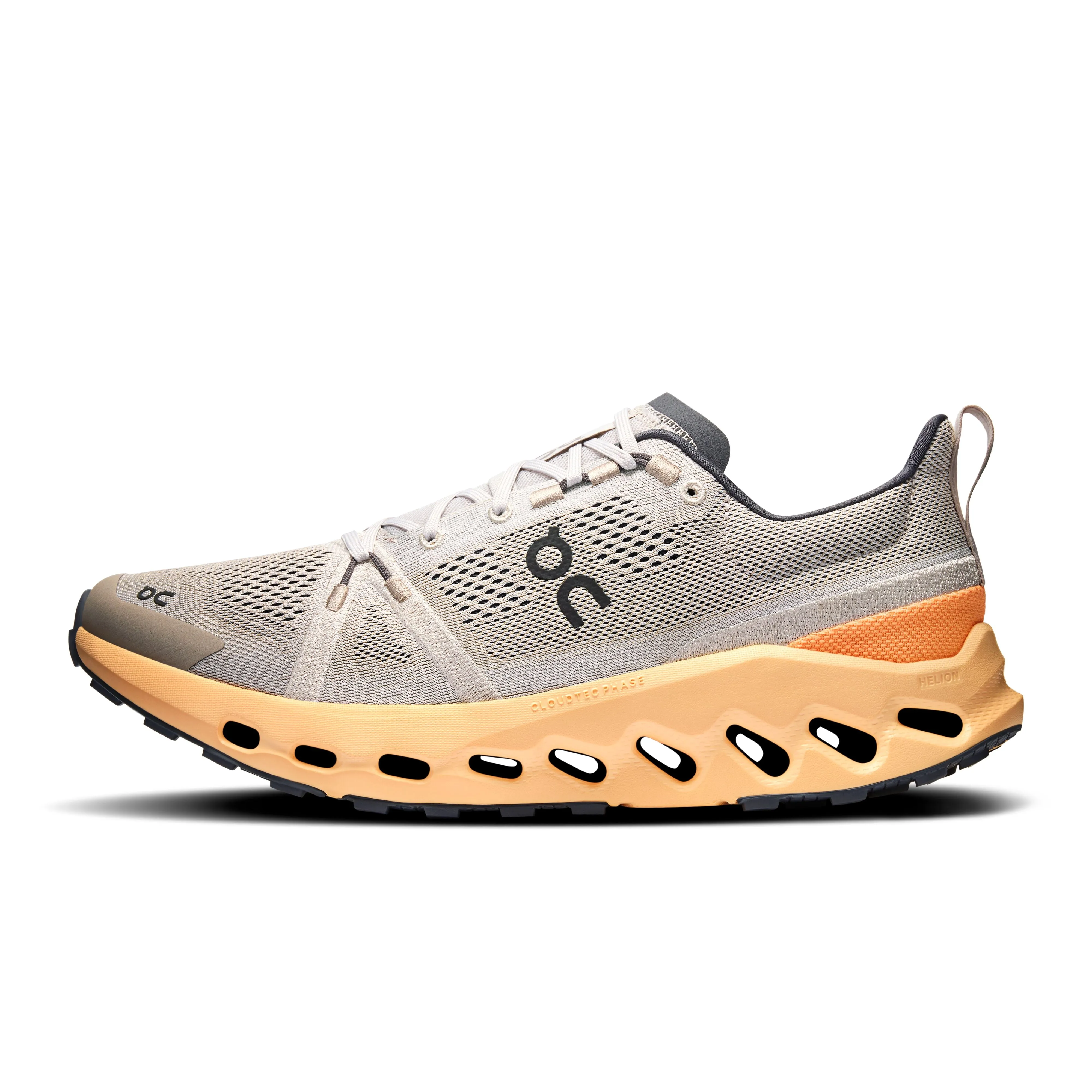 Men's On Cloudsurfer Trail Running Shoe in Silver | Blonde