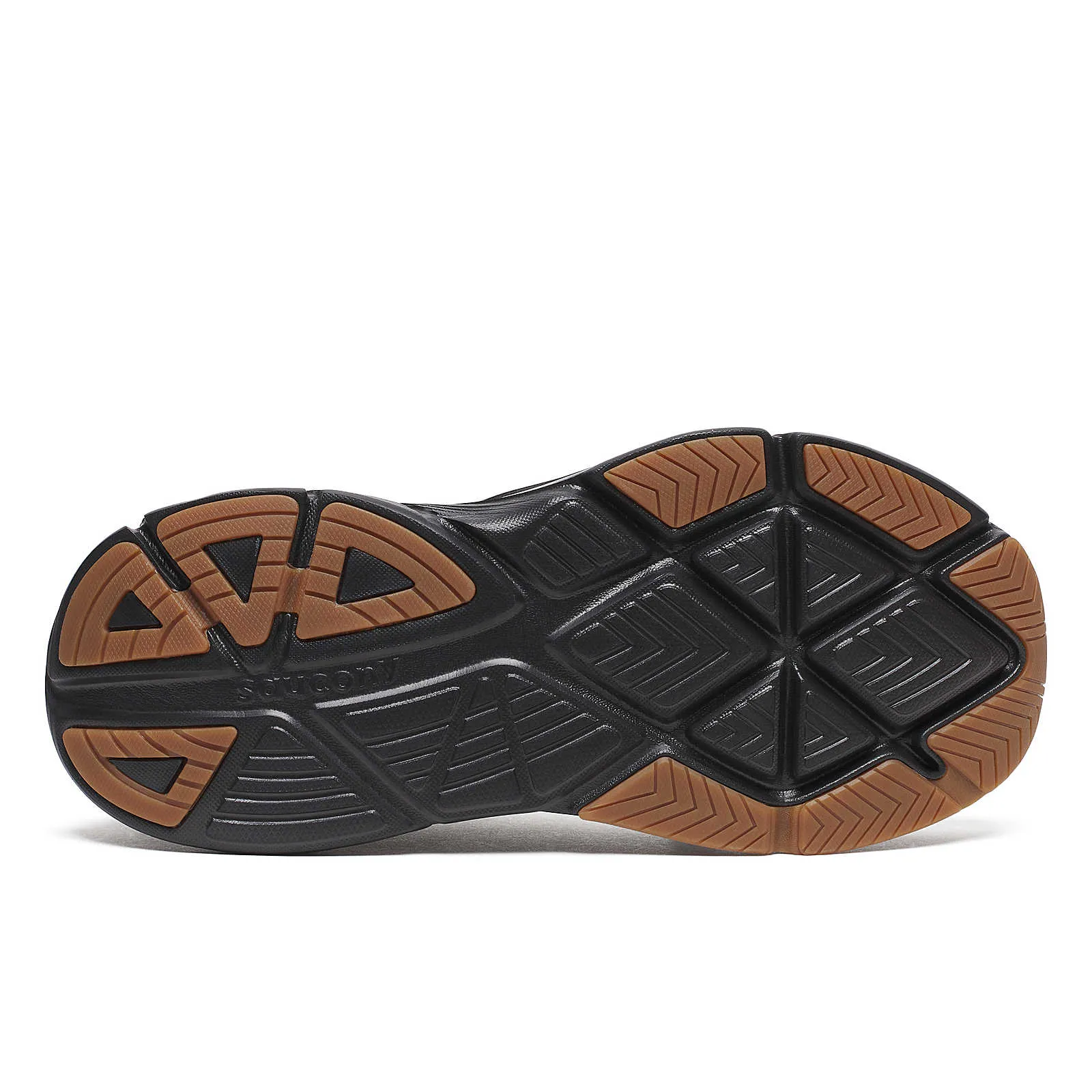 Men's Saucony Guide 18 Running Shoe in Shadow | Gum