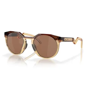 Oakley® Kylian Mbappé Signature Series HSTN (Low Bridge Fit) Sunglasses | Prizm Tungsten Lenses,  Dark Amber/Light Curry Frame