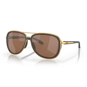 Oakley® Split Time Sunglasses | Prizm Tungsten Polarized Lenses,  Matte Rootbeer Frame