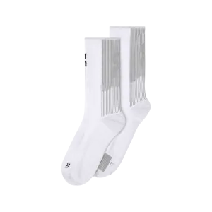 On Performance Run Sock High in White