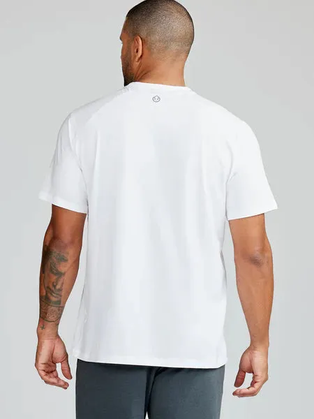 Tasc Performance Men's Carrollton Fitness T-Shirt in White