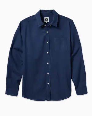 Toes on the Nose Breezeway Long Sleeve Shirt in Navy