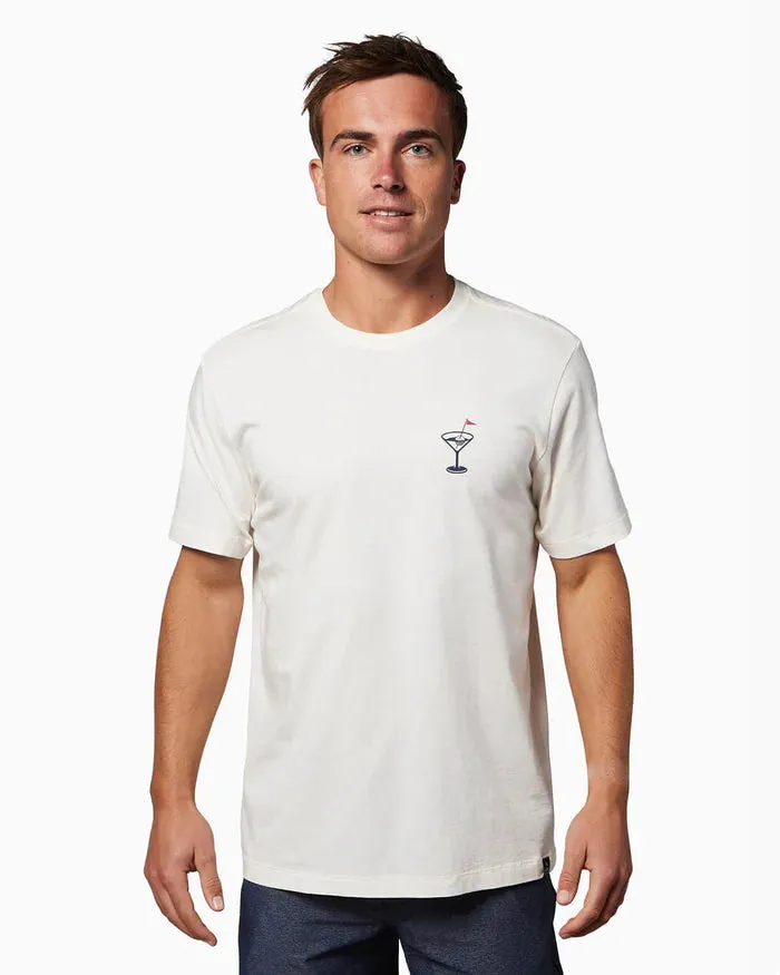 Toes on the Nose In The Drink Short Sleeve Tee in Natural