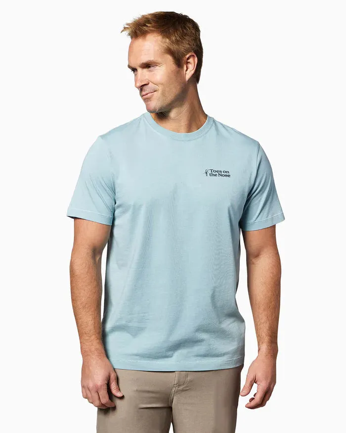Toes on the Nose Luau Short Sleeve Tee in Sea