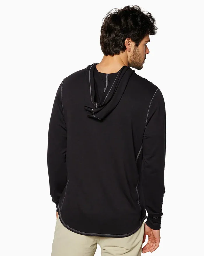 Toes on the Nose Schooner Long Sleeve Sea Silk in Black