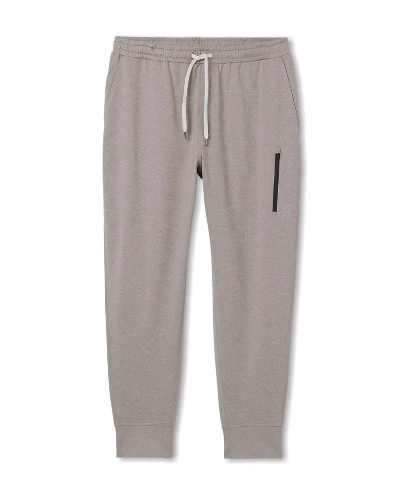 vuori Men's 28" Sunday Performance Jogger in Mocha Heather