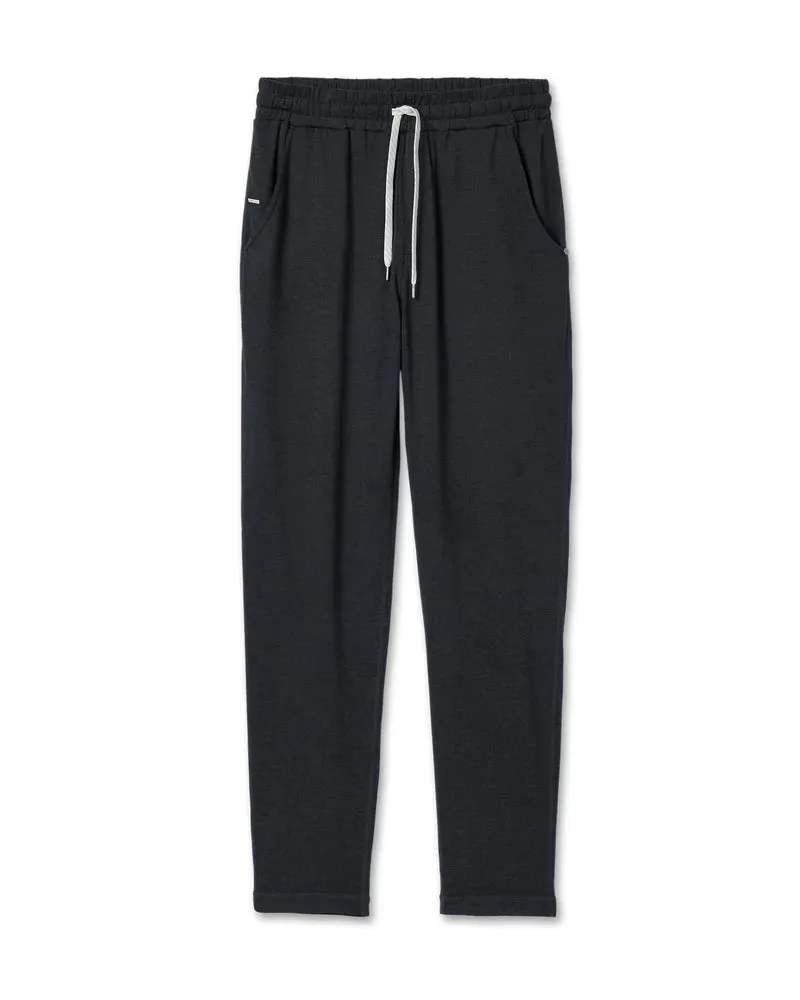 vuori Men's 30" Ponto Performance Pant in Black Heather