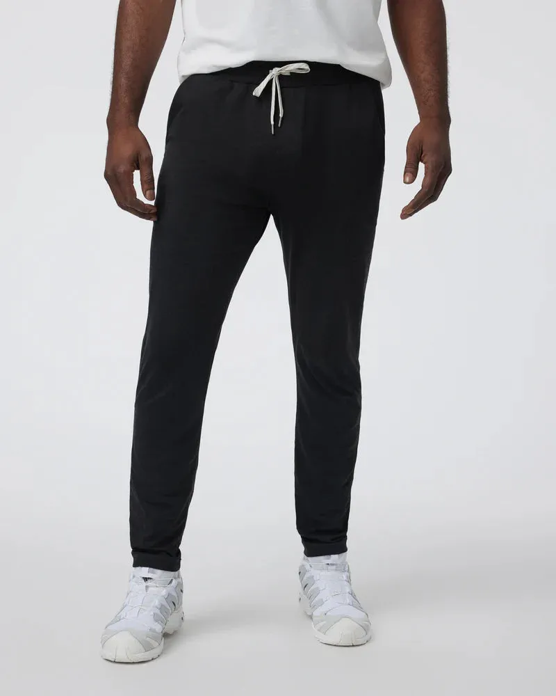 vuori Men's 30" Ponto Performance Pant in Black Heather