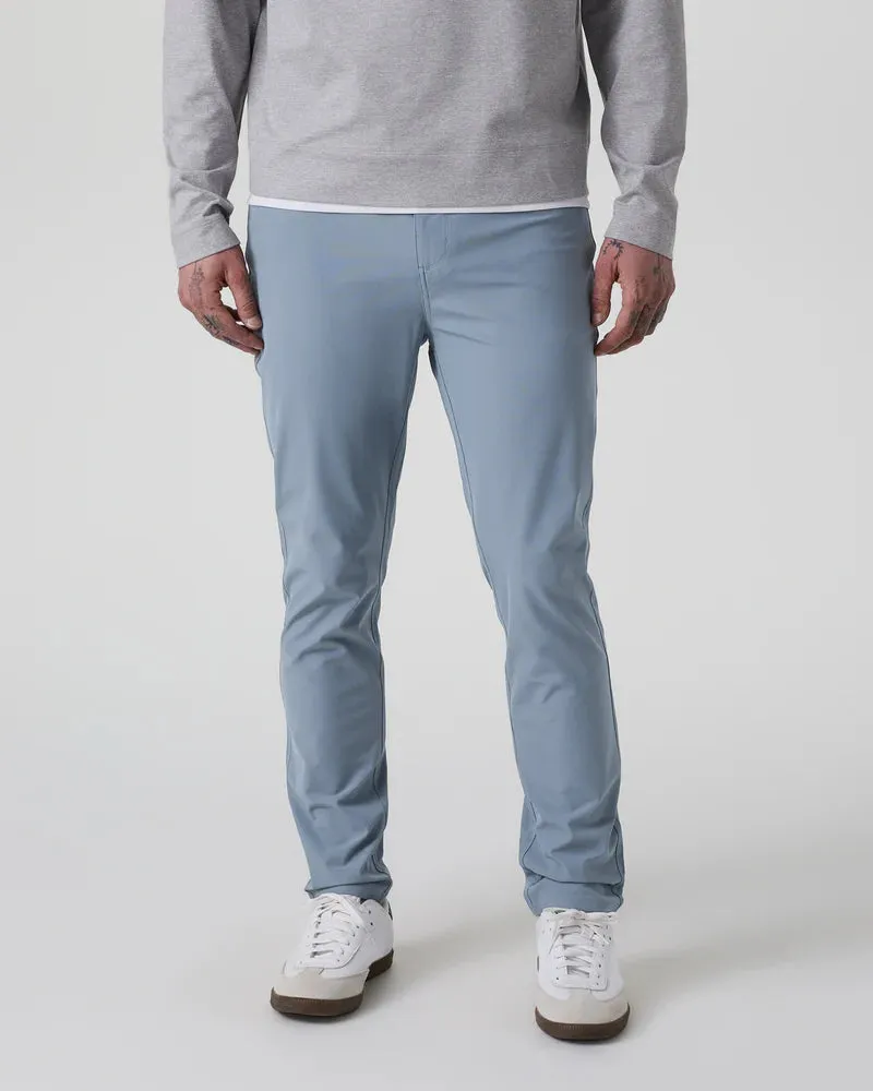 vuori Men's 32" Meta Pant Athletic Slim Fit in Dusty Blue